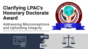 Honorary Doctorate Award